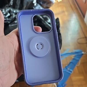 OtterBox Purple Phone Case with Ring Mount and Protective Framing
